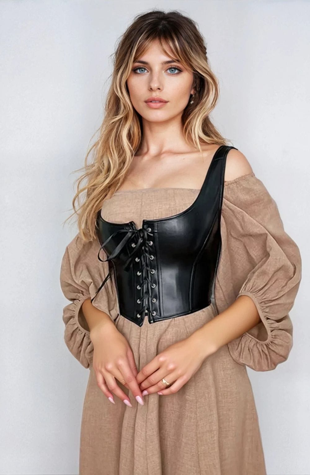 YesX YX889 Sexy Corset Black Up to 6XL – Corsets, view 5 of 9