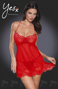 YesX YX952 Red Babydoll Set – Lingerie Sets, view 1 of 8