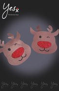 YesX YX960 Brown/Red Reindeer Nipple Covers – Accessories, view 1 of 2