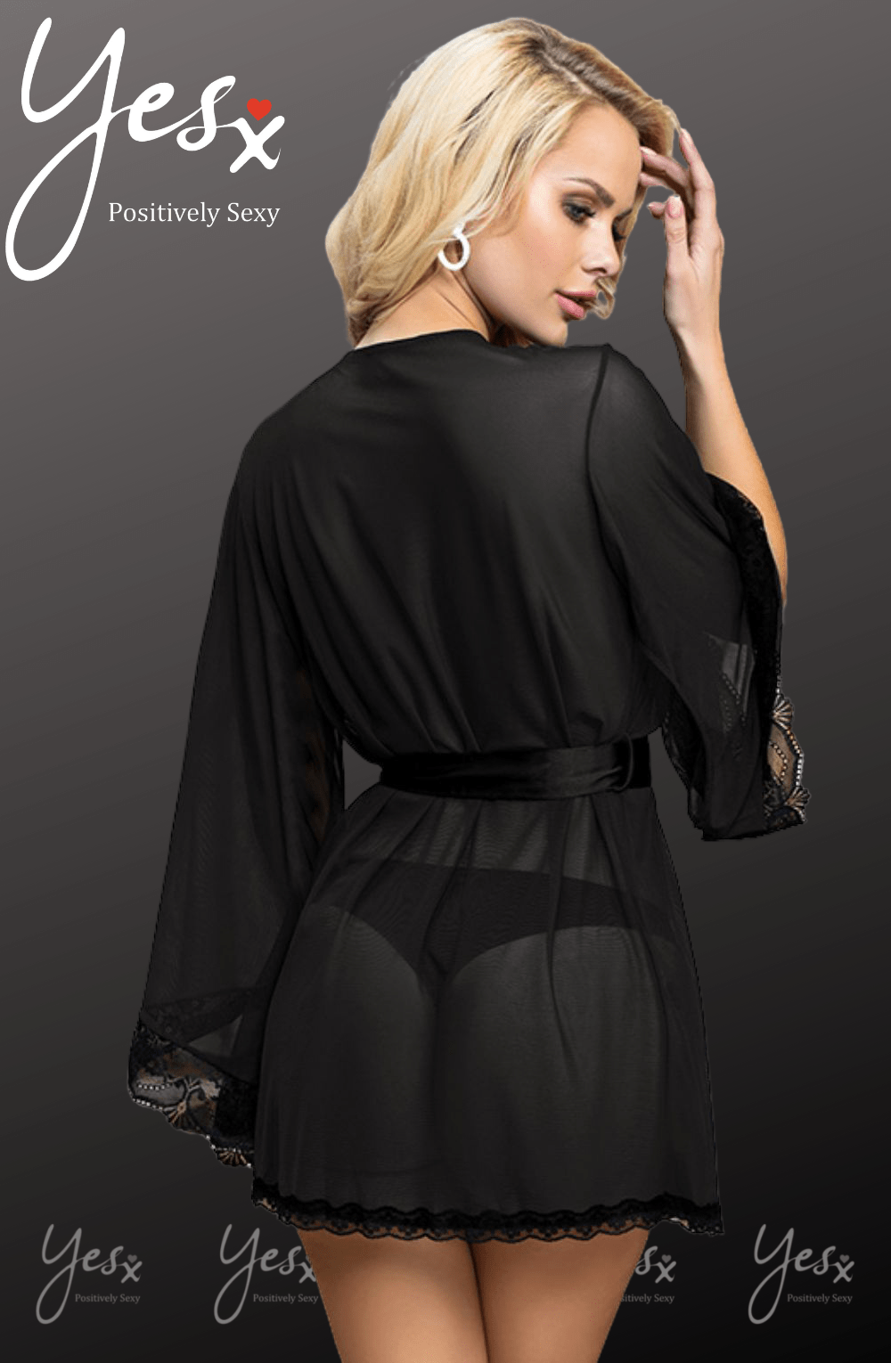 YesX YX843 Dressing Gown – Nightwear, view 9 of 11