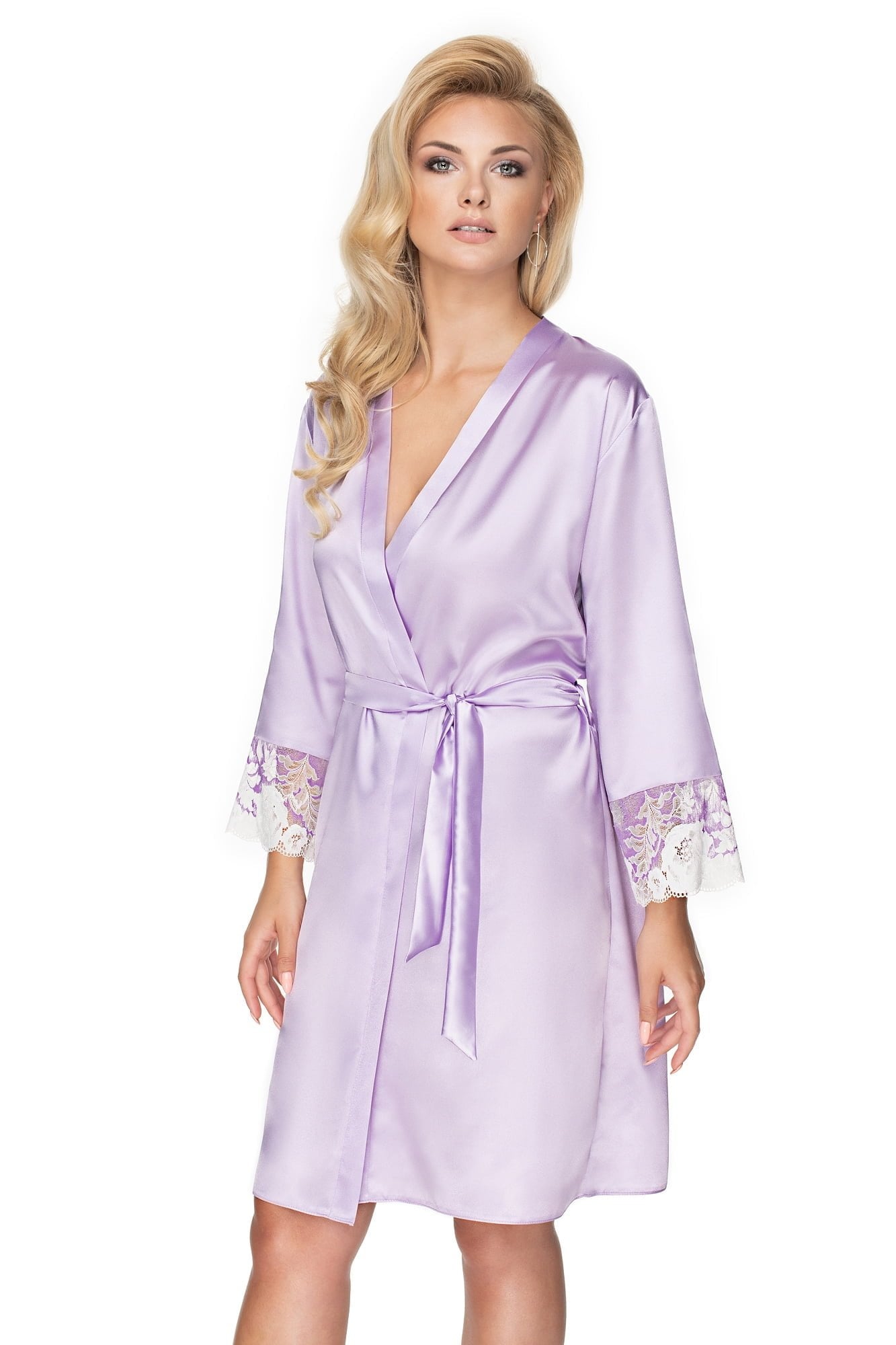 Irall Andromeda Dressing Gown Lavender – Nightwear, view 5 of 5