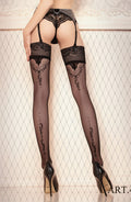 Ballerina 423 Hold Ups Nero (Black) – Hosiery, view 1 of 3