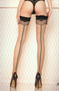 Ballerina 430 Hold Ups Nero (Black) / Skin – Hosiery, view 1 of 2