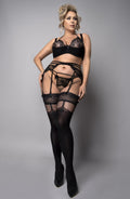 Ballerina 595 Black Hold Ups Plus – Hosiery, view 1 of 2