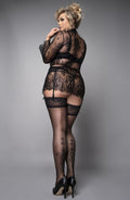 Ballerina 596 Black Hold Ups Plus – Hosiery, view 1 of 2