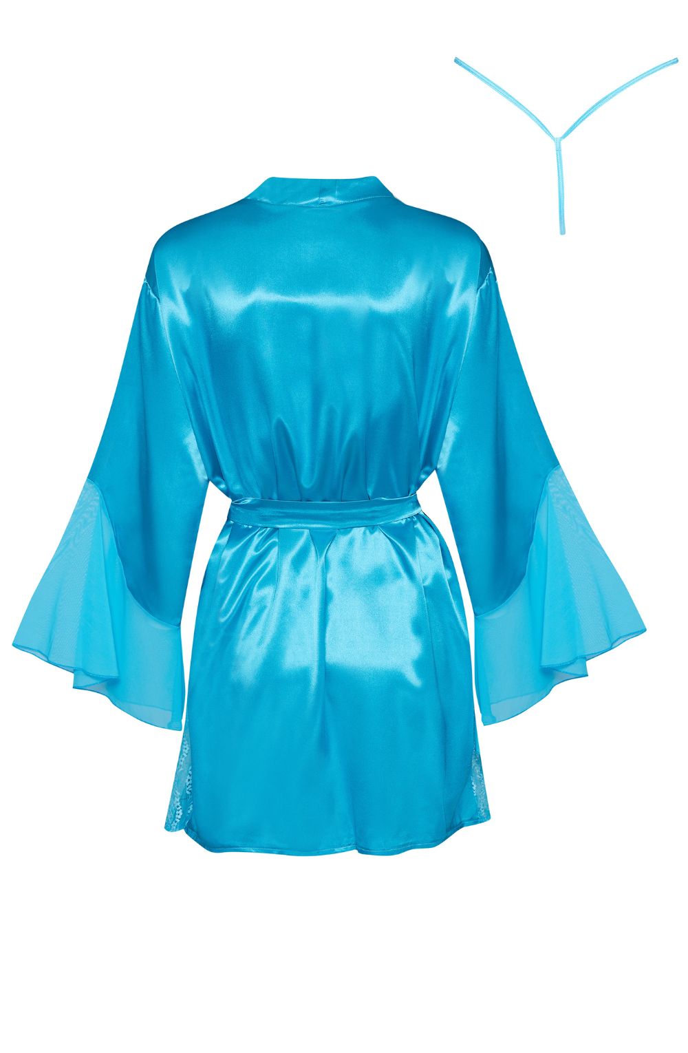 Beauty Night BN6659 Marlene Peignoir Turquoise – Nightwear, view 2 of 9