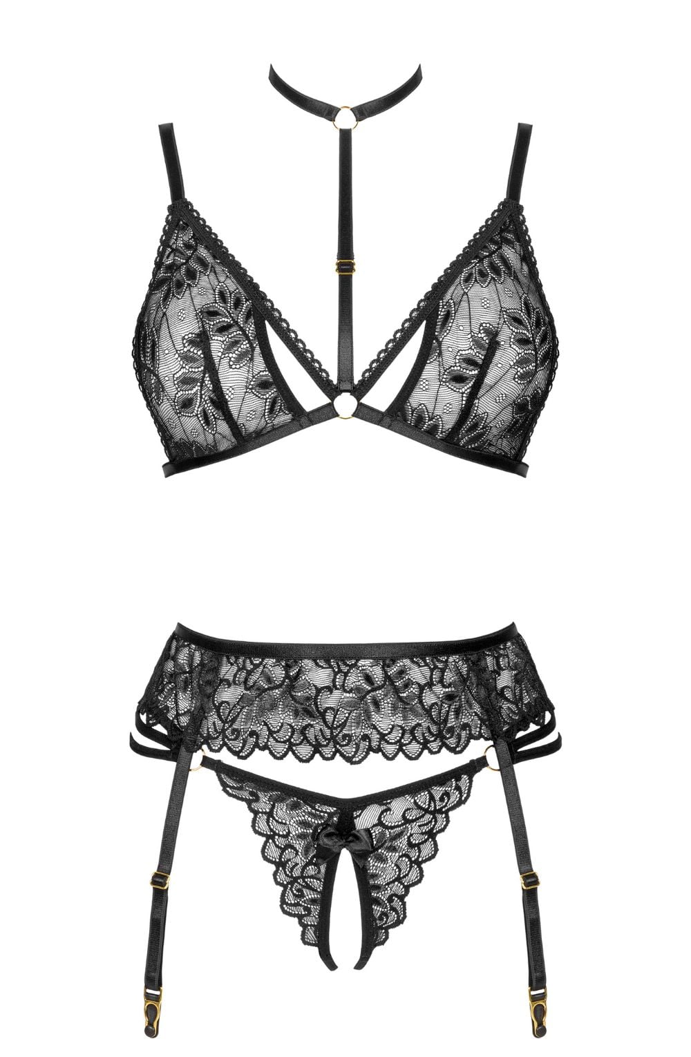 Beauty Night BN6700 Noemi Set Black – Lingerie Sets, view 12 of 17