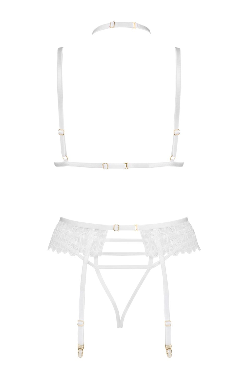 Beauty Night BN6724 Noemi Set White – Lingerie Sets, view 9 of 10