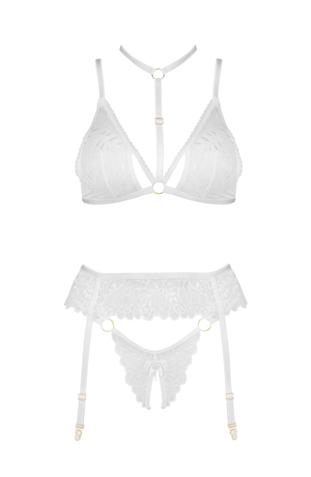 Beauty Night BN6724 Noemi Set White – Lingerie Sets, view 10 of 10