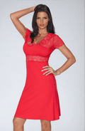 Irall Cameron Nightdress Red 2XL-5XL – Nightdresses, view 1 of 3