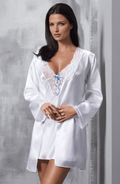 Irall Elsa Dressing Gown White – Nightwear