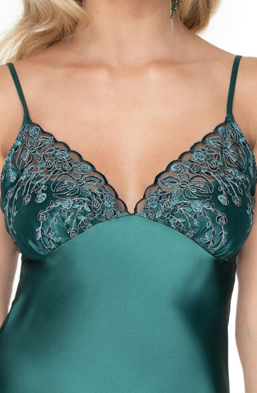 Irall Emerald II Nightdress Dark Green – Nightdresses, view 3 of 5