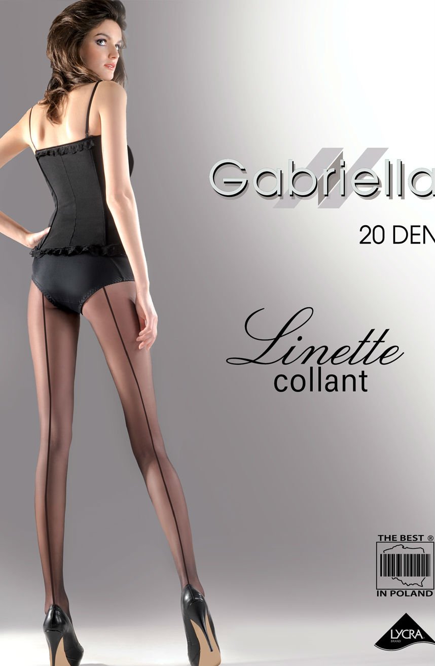 Gabriella Classic Linette Tights Black – Hosiery, view 2 of 3