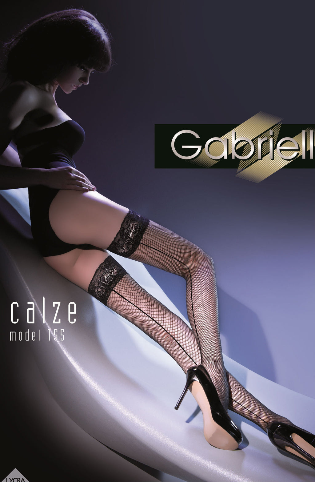 Gabriella Kabaretta Calze 155-223 Hold Ups Red – Hosiery, view 2 of 4