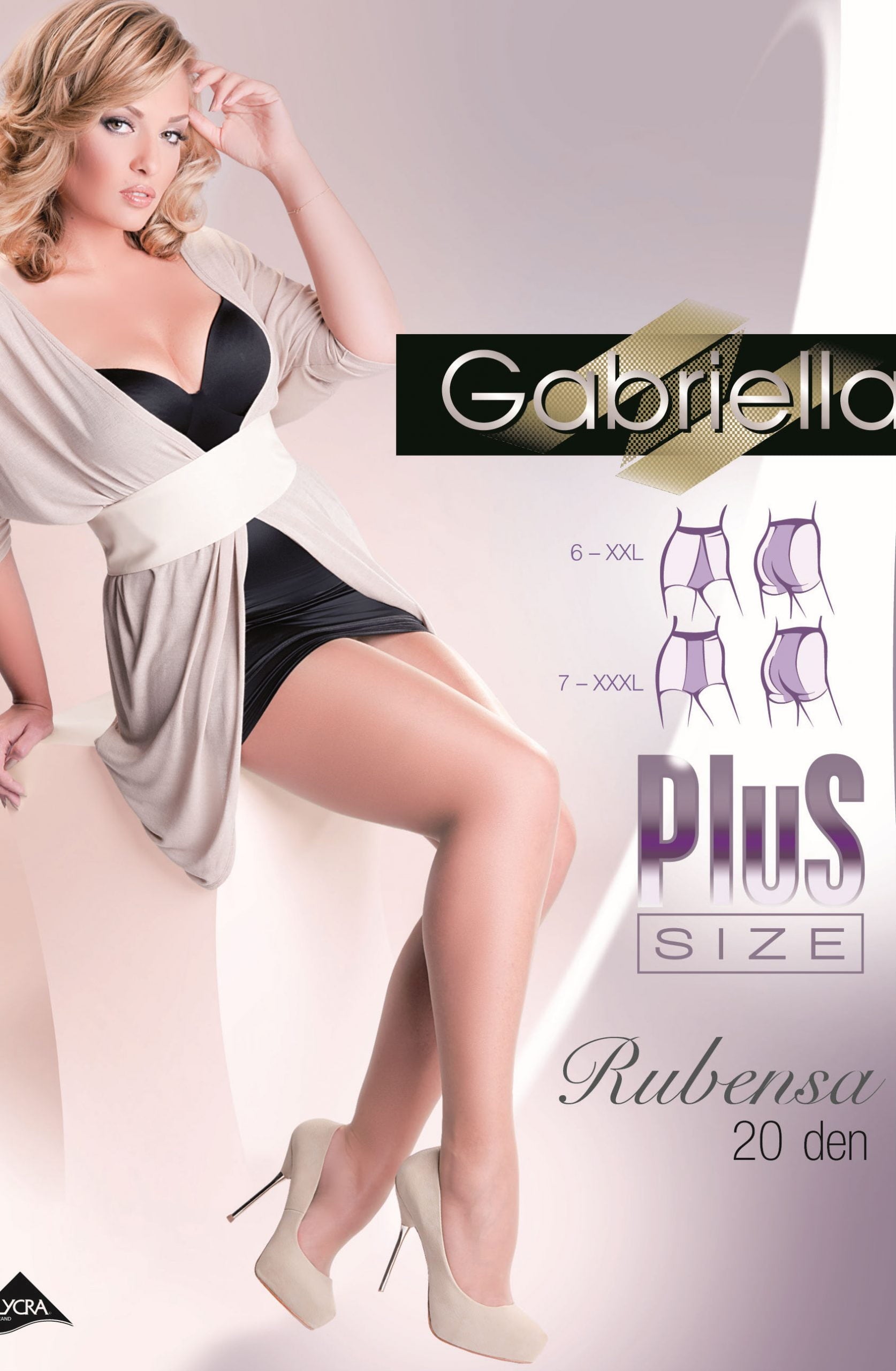 Gabriella Plus Rubensa 161 Tights Beige – Hosiery, view 2 of 3
