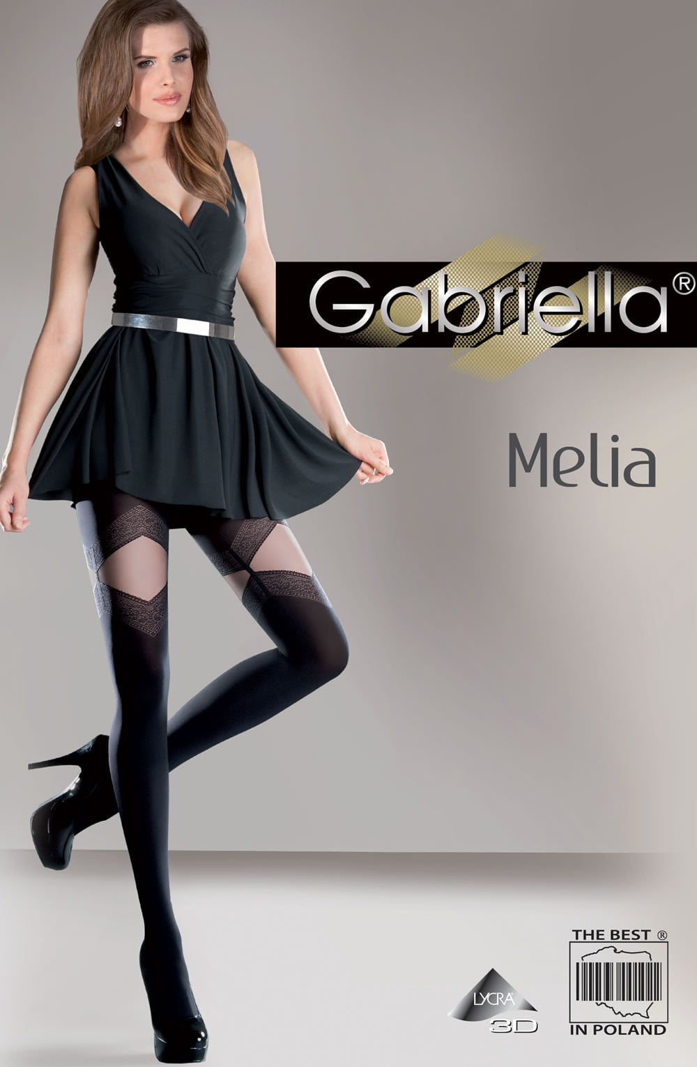 Gabriella Fantasia Melia Tights Black – Hosiery