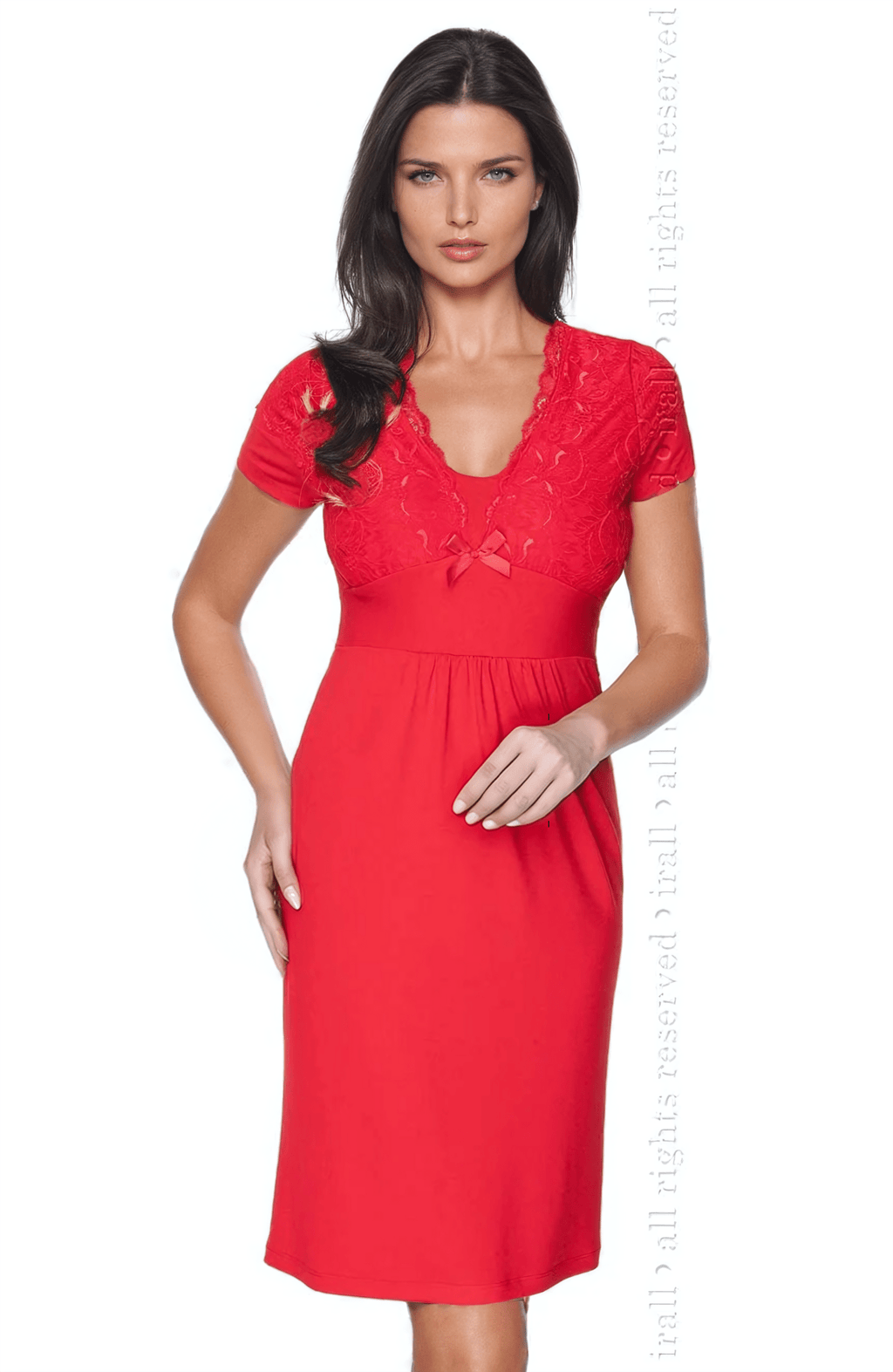 Irall Gia Red Nightdress – Nightdresses, view 1 of 3