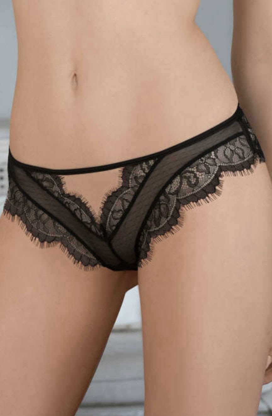 Roza Idrisa Black Thong – Underwear, view 4 of 4