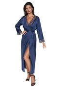 Irall Yoko Dressing Gown Navy Blue – Nightwear, view 1 of 5