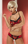Irall Oksana Black/Red – Lingerie Sets, view 1 of 2