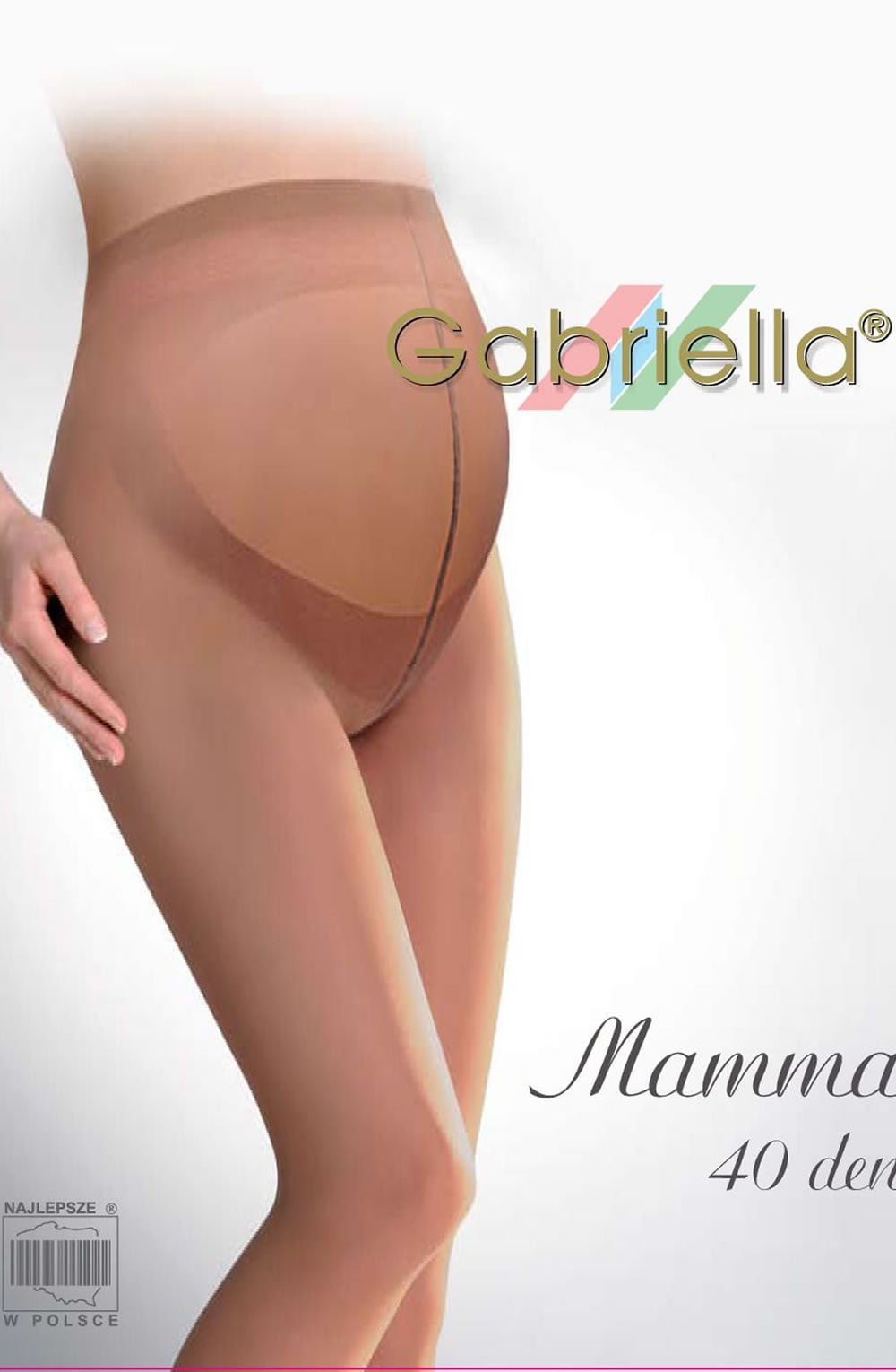 Gabriella Classic Mamma 40 Tights Beige – Hosiery, view 1 of 2