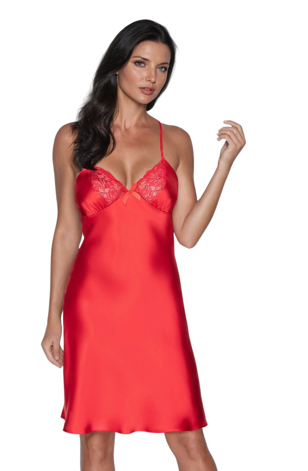 Irall Remi Nightdress Hot Red – Nightdresses, view 1 of 5