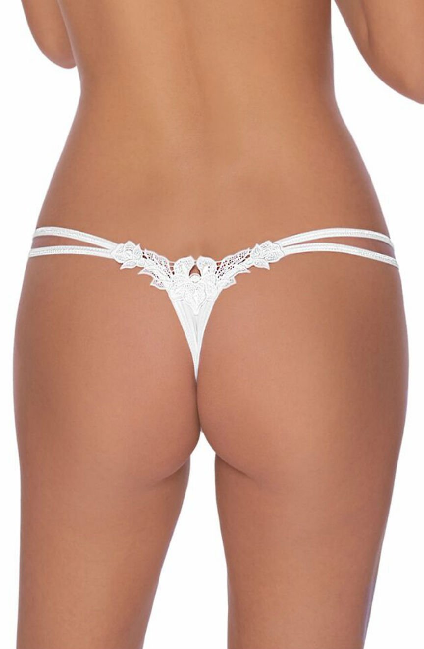 Roza Agnez Thong White – Underwear, view 2 of 5