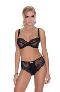 Roza Ambre Soft Cup Bra Black – Lingerie Sets, view 1 of 5