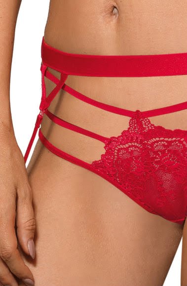 Roza Cyria Red Brief – Underwear, view 5 of 8