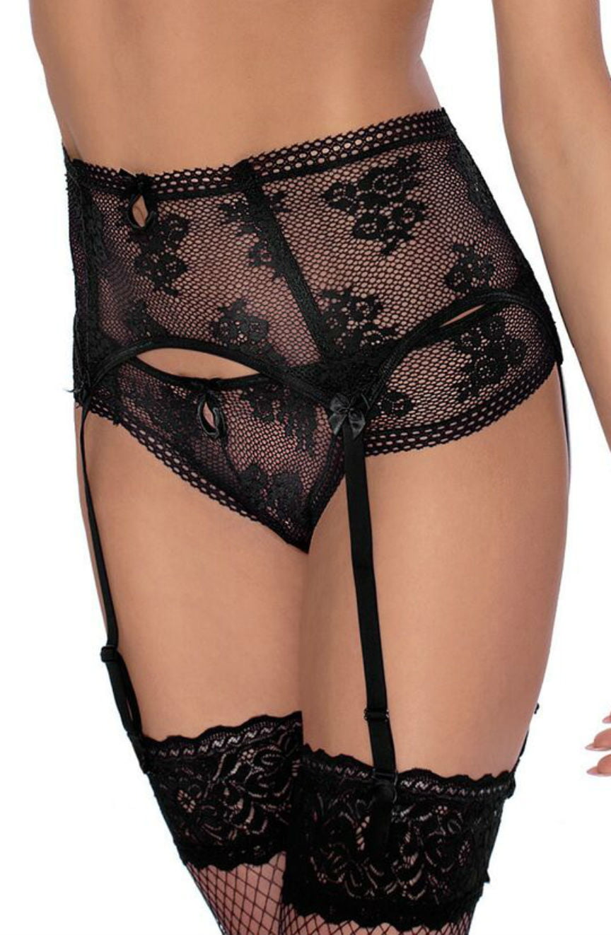 Roza Euterpe Black Thong – Underwear, view 2 of 8