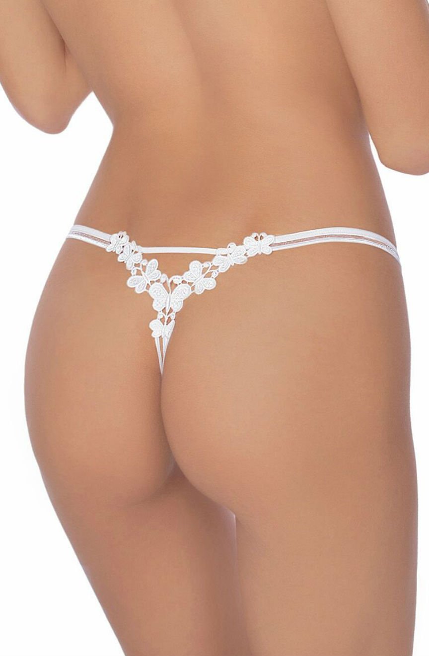 Roza Fiona Thong White – Underwear, view 2 of 5