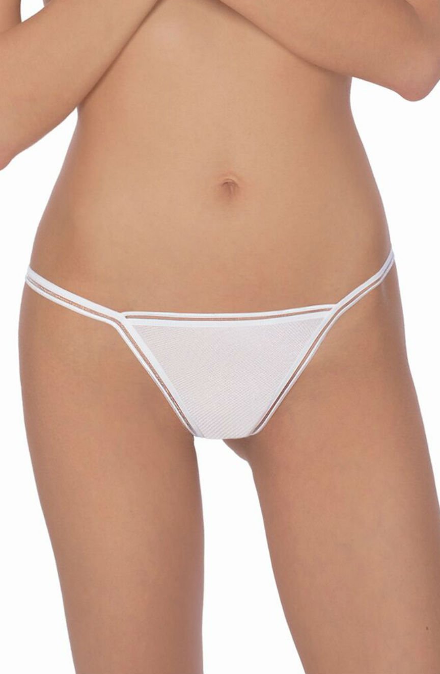 Roza Fiona Thong White – Underwear, view 5 of 5