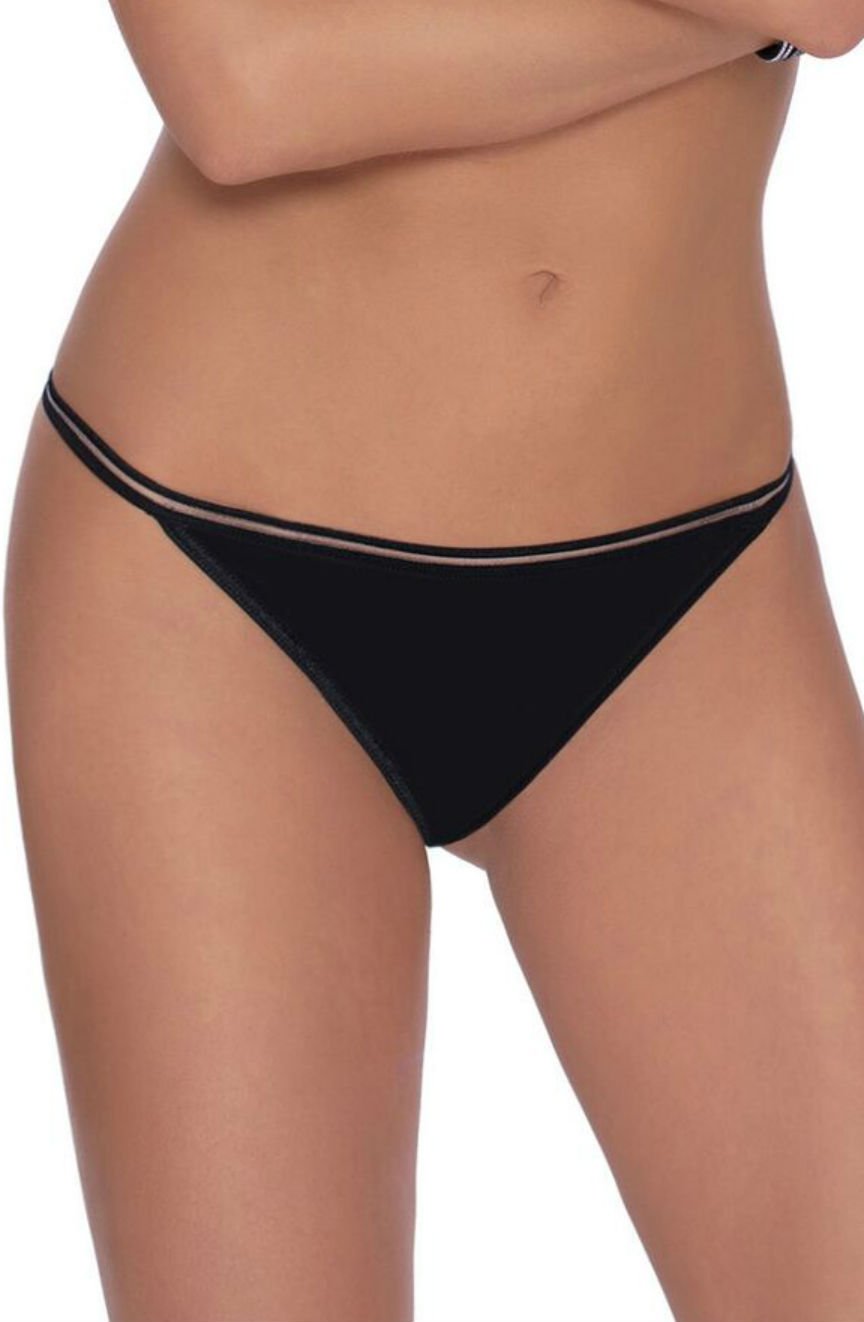 Roza Lea Thong Black – Underwear, view 1 of 6