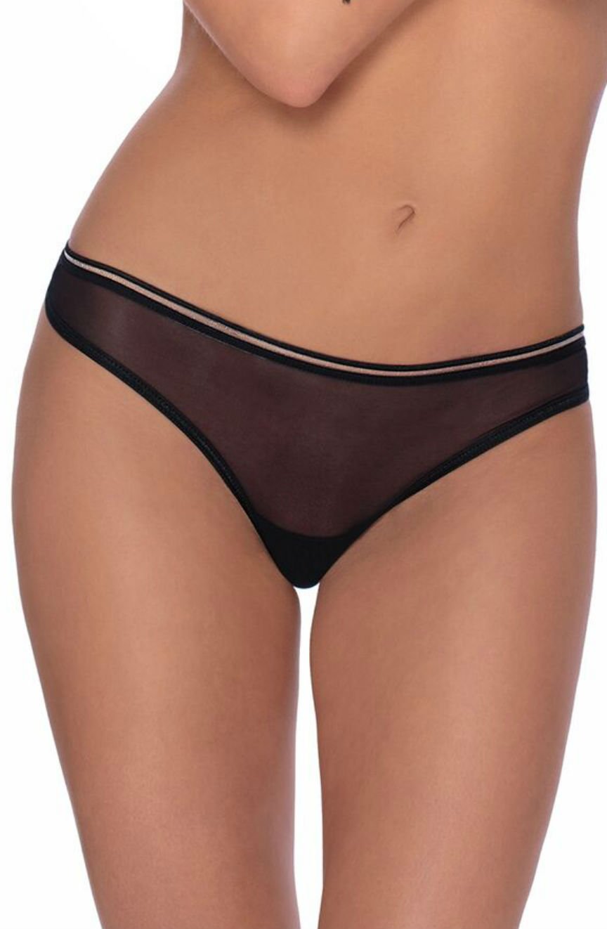 Roza Lica Thong Black – Briefs & Thongs, view 1 of 5