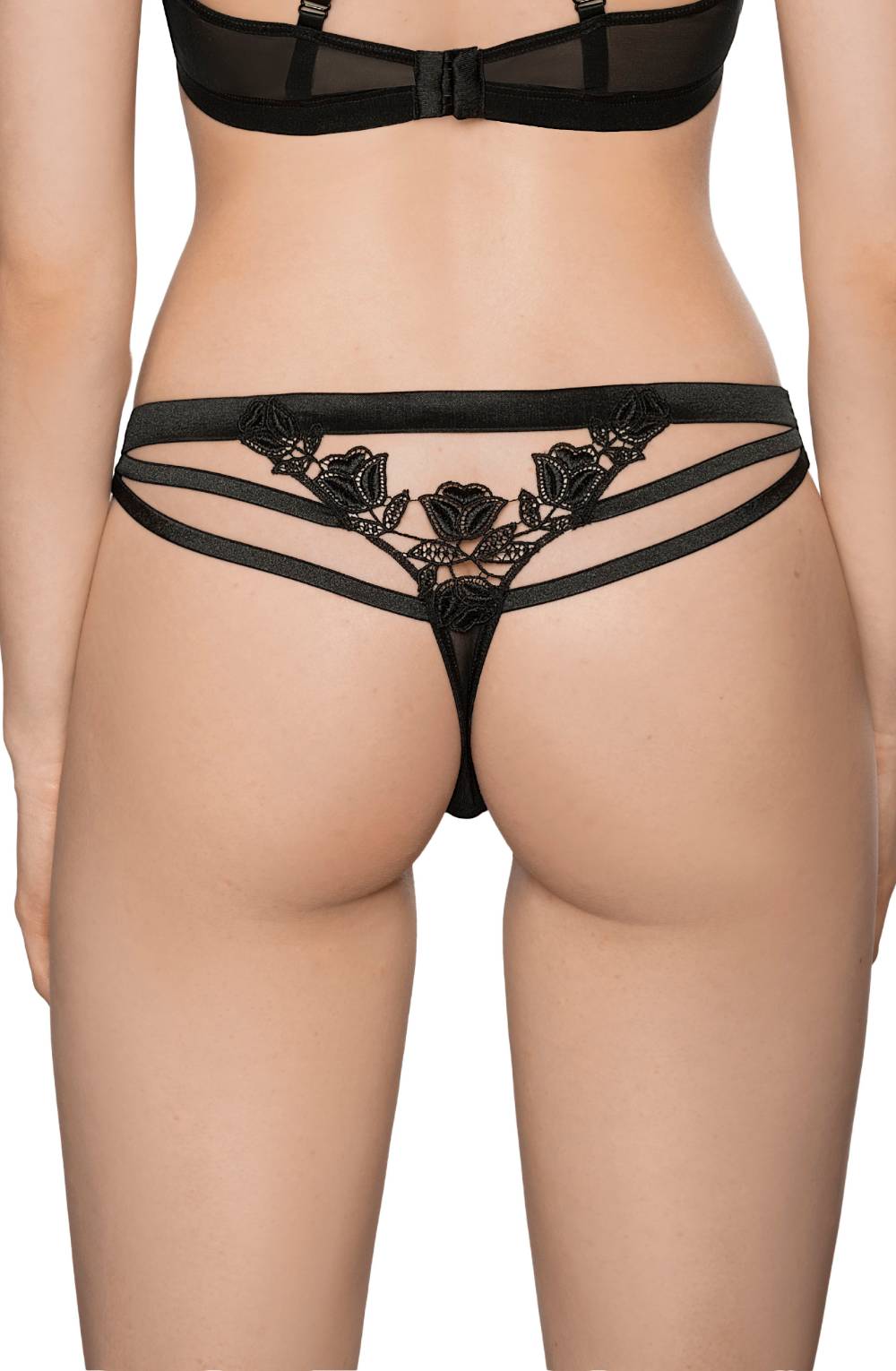 Roza Lisbet Black THONG – Underwear, view 4 of 5