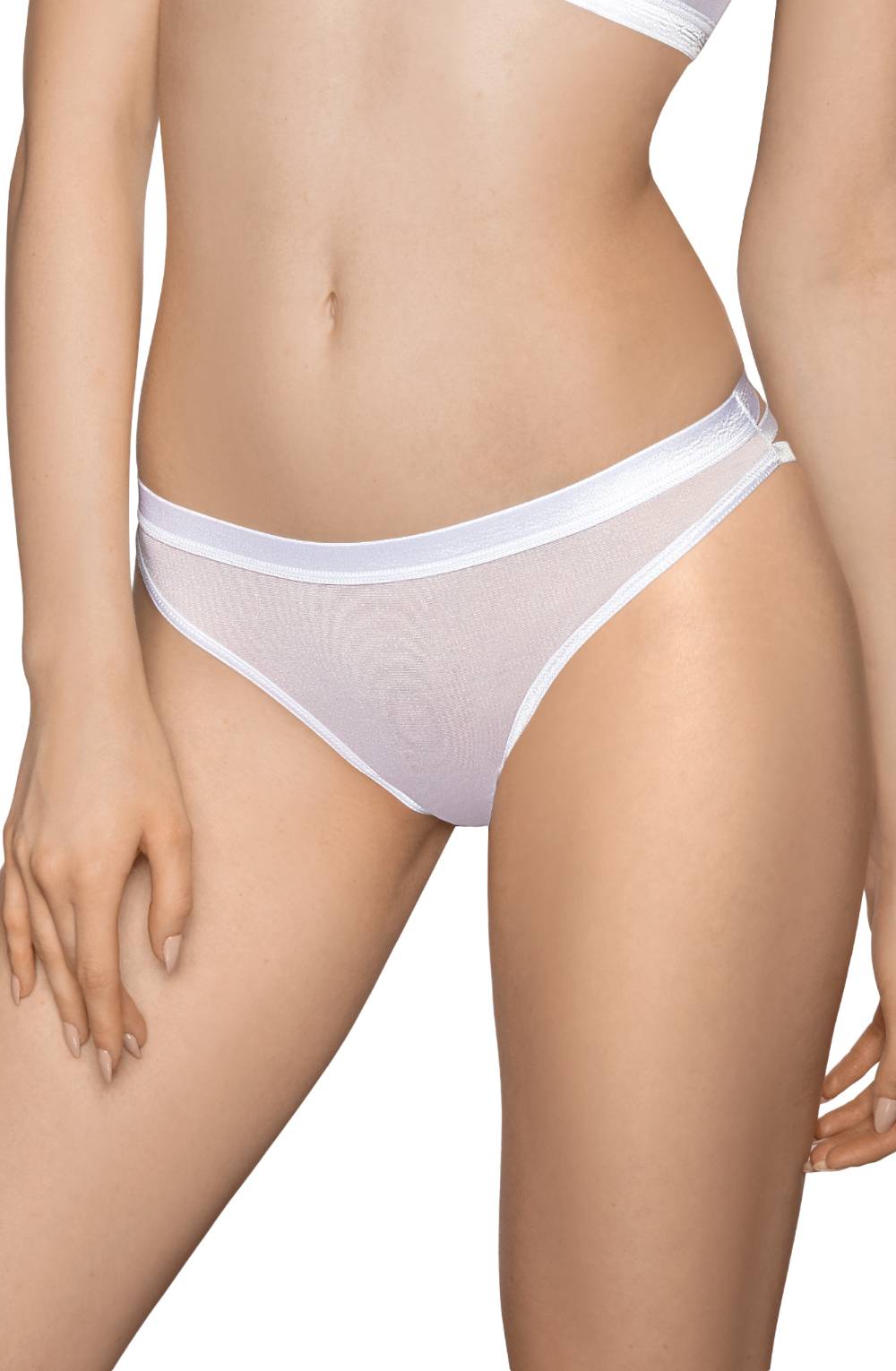 Roza Lisbet White THONG – Underwear, view 2 of 4