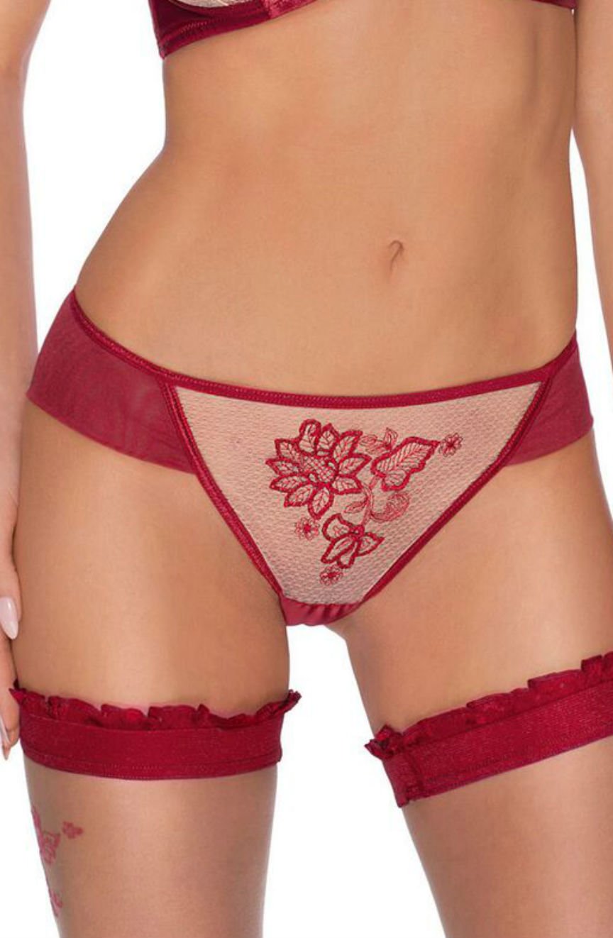 Roza Mehendi Brief Claret – Underwear, view 2 of 6