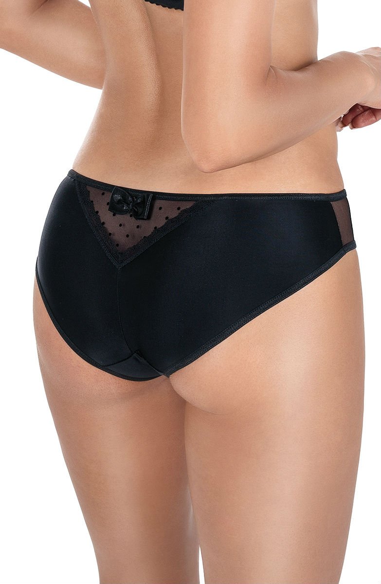 Roza Nefer Brief Black-Salmon – Underwear, view 3 of 4