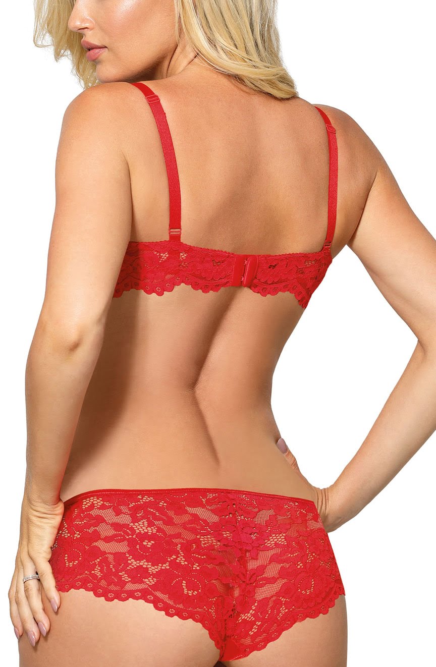 Roza Newia Red Brief – Underwear, view 4 of 4