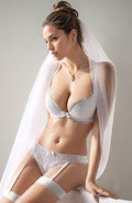 Gracya F162 Bliss Suspender Thong – Lingerie Sets, view 1 of 2