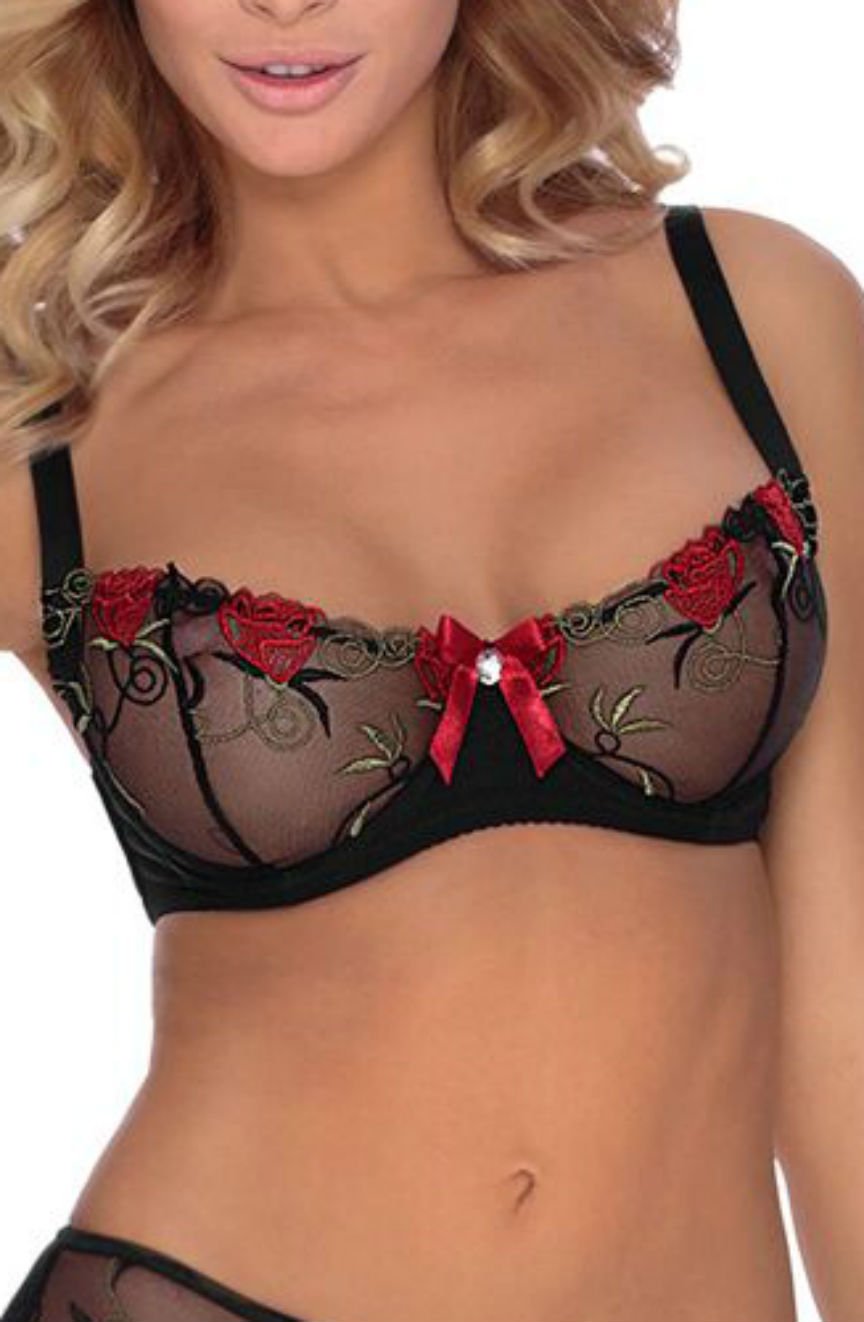 Roza Rufina Soft Cup Bra Black – Lingerie Sets, view 3 of 8