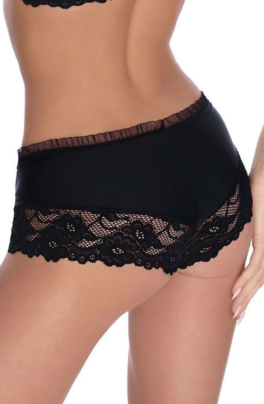 Roza Sisi Black Short – Lingerie Sets, view 3 of 5
