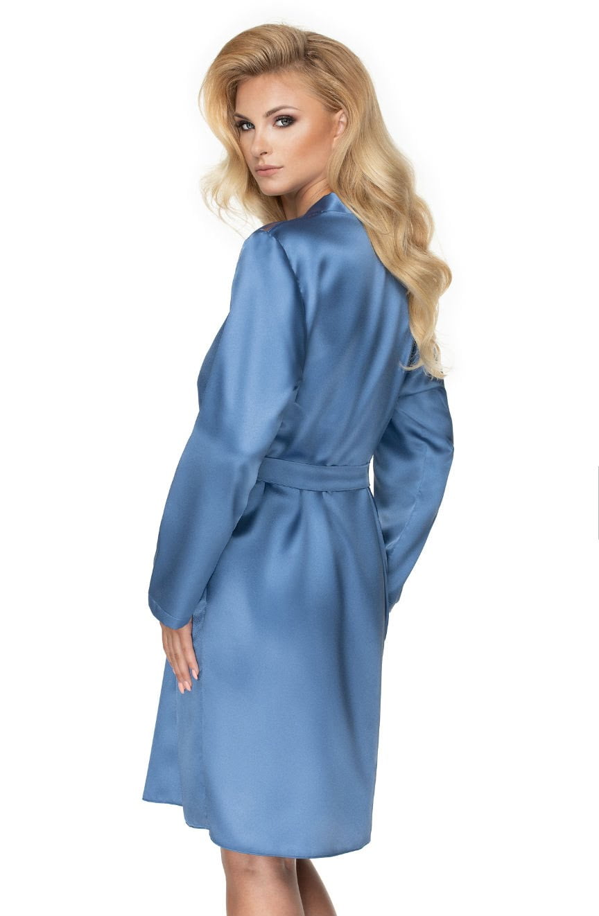 Irall Sapphire Dressing Gown Azure – Nightwear, view 3 of 5