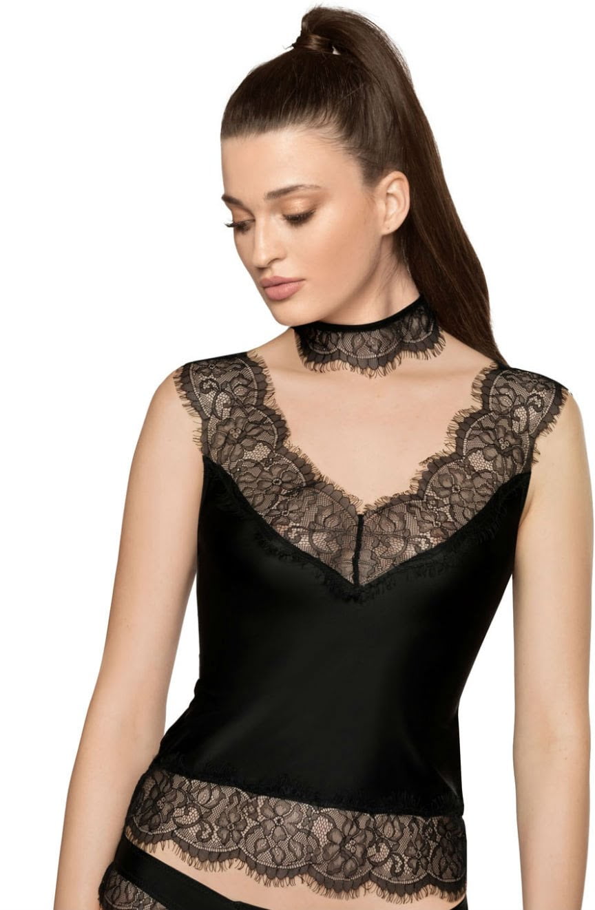 Roza Sija Black Shirt – Pyjamas, view 4 of 4