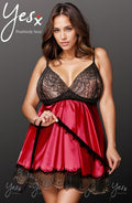 YesX YX832Q Babydoll & Blindfold – Babydolls, view 1 of 9