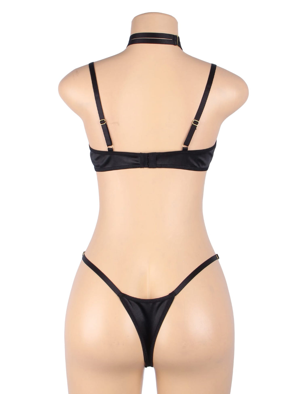 YesX YX871 Hollow Cut Halter Bra Set – Lingerie Sets, view 15 of 18