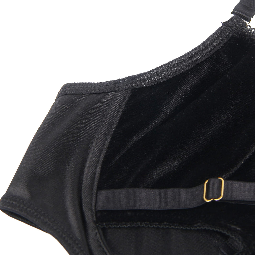 YesX YX871Q Hollow Cut Halter Bra Set – Lingerie Sets, view 12 of 15
